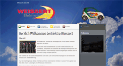 Desktop Screenshot of elektro-weissert.de